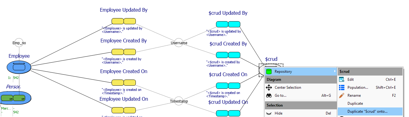 Duplicate Onto