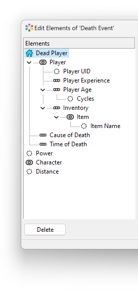 Death Event Elements